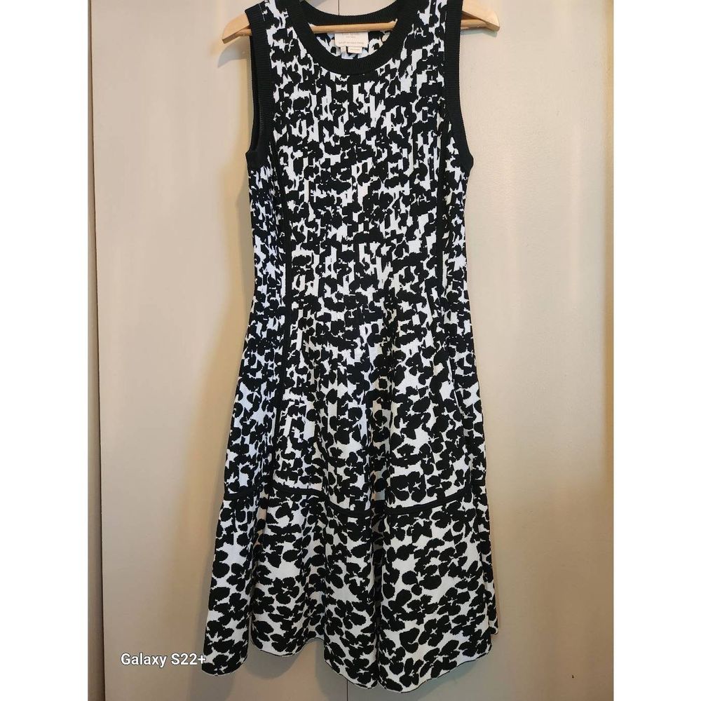 Kate Spade ♠️ Classic Black and White Dress
